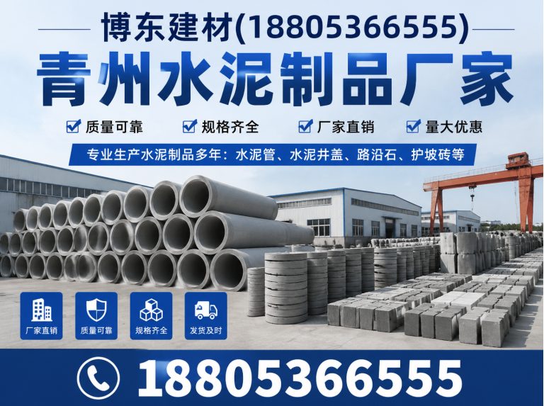 昌邑市青州水泥制品厂家展示图